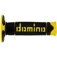 Domino grips A260 offroad length 120 mm, black-yellow - Motorbike Grips