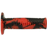 Domino grips A260 Snake offroad length 120 mm, red-black - Motorbike Grips