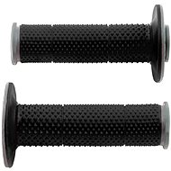 RTECH grips Full Diamond double layer, extra soft, black-grey, pair, length 116 mm - Motorbike Grips