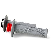 RTECH lock-on grips R20 Wave BETA RR 125-530, grey, 1 pair - Motorbike Grips