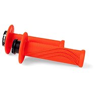 RTECH lock-on grips R20 Wave, neon orange, 1 pair - Motorbike Grips