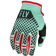 Fly Racing rukavice Kinetic SE, 2023 mint/čierna/červená 2XL - Rukavice na motorku