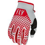 Fly Racing rukavice Kinetic, 2023 červená/šedá M - Motorcycle Gloves