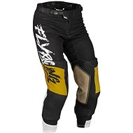 Fly Racing Pants Evolution DST, 2023 white/gold/black - Motorcycle Trousers