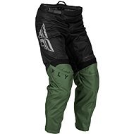 Fly Racing kalhoty F-16, 2023 zelená/černá velikost 28 - Kalhoty na motorku