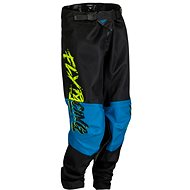 Fly Racing pants Kinetic Khaos, 2023 kids hi-vis/black/blue - Motorcycle Trousers