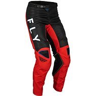 Fly Racing nohavice Kinetic Kore, 2023 červená/sivá veľkosť 30 - Moto nohavice