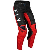 Fly Racing kalhoty Kinetic Kore, 2023 červená/šedá velikost 38 - Kalhoty na motorku