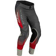 Fly Racing kalhoty Lite, 2023 červená/šedá velikost 30 - Kalhoty na motorku
