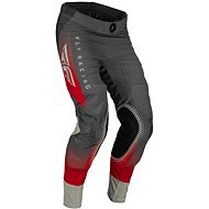 Fly Racing kalhoty Lite, 2023 červená/šedá velikost 36 - Kalhoty na motorku