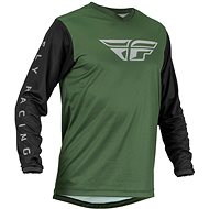 Fly Racing dres F-16 , 2023 zelená/černá - Motocross Jersey