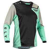 Fly Racing jersey Kinetic Jet, 2023 black/mint/grey M - Motocross Jersey