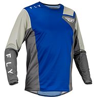 Fly Racing Jersey Kinetic Jet, 2023 blue/grey/white XL - Motocross Jersey