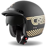 Cassida Oxygen Rondo, black matte/gold, size M - Scooter Helmet