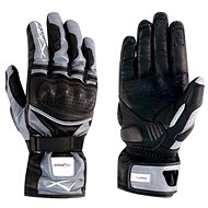 A-PRO PRECISION GU-PSGR grey moto gloves 2XL - Motorcycle Gloves
