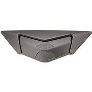 CASSIDA front ventilation cover for Cyklon helmets, silver titanium matt - Helmet Vent Cover