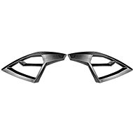 CASSIDA front covers for Cross Pro 2 helmets, black - Helmet Vent Cover