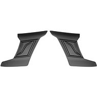 CASSIDA front covers for top ventilation for Cyklon helmets, black matt, pair - Helmet Vent Cover
