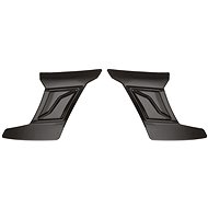 CASSIDA front covers for top ventilation for Cyklon helmets, black, pair - Helmet Vent Cover