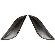 CASSIDA front covers for Reflex helmets, black matt, pair - Helmet Vent Cover
