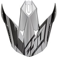 CASSIDA visor for Cross Cup Two helmets, grey matt/black - Helmet Peak