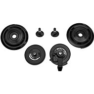 CASSIDA visor mechanism for Fibre helmets, black/black - Spare Part