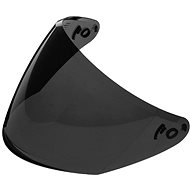 CASSIDA Plexiglas for Jet Tech helmets, dark, antifog - Motorcycle Helmet Plexiglass Shield