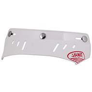 CASSIDA Oxygen Jawa flat visor, white, snap buttons - Helmet Peak