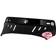 CASSIDA flat visor Oxygen Jawa, black, snap buttons - Helmet Peak