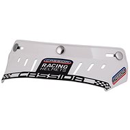 CASSIDA Oxygen Racing Spirit flat visor, white, snap buttons - Helmet Peak