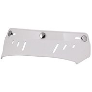 CASSIDA Oxygen flat visor, white, snap buttons - Helmet Peak