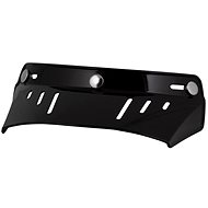 CASSIDA Oxygen flat visor, black, snap buttons - Helmet Peak