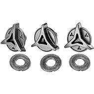 CASSIDA visor screws for Cross Pro 2 helmets, black, 2pcs ALU alloy/1pcs plastic - Spare Part