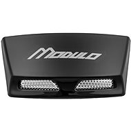 CASSIDA rear ventilation covers for Modulo 2.0 helmets, black gloss, incl. white logo - Helmet Vent Cover