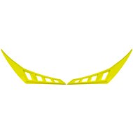 CASSIDA rear top vent covers for Cross Pro 2 helmets, yellow fluo - Helmet Vent Cover