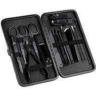 SEFIS Manicure set 18pcs black - Manicure Set