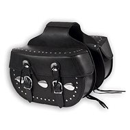 A-PRO ARIZONA - black leather side bags - Motorcycle Bag