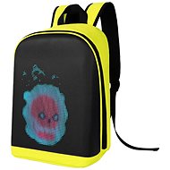 SEFIS Cool backpack with programmable LED display - yellow - Backpack