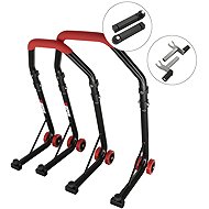 SEFIS D18 moto rack front and rear set - red - front rack : Trn - rear rack : 2in1 - Motorbike Stand