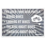 OXFORD metal sign THIS WEEK grey/cream, size 30 x 20 cm - Sign