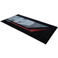 OXFORD textilní koberec pod motocykl SPORT L červená/šedá/černá, rozměr 200 x 100 cm, splňující před - Motorcycle Mat
