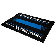 OXFORD door mat PITLANE SUZI BLUE light blue/black, size 90 x 60 cm - Doormat
