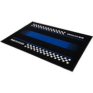 OXFORD door mat PITLANE YAMA BLUE blue/black, size 90 x 60 cm - Doormat