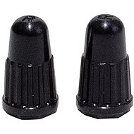 OXFORD valve cap (black, plastic, pair) - Valve Caps