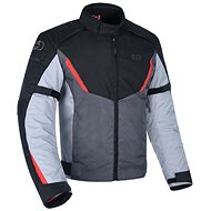 Oxford Delta 1.0, černá/šedá/červená, 2XL - Motorcycle Jacket