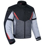 Oxford Delta 1.0, černá/šedá/červená, 5XL - Motorcycle Jacket