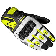 SPIDI G-Carbon Lady, black/white/yellow fluo, size 4.5 mm, w/r. M - Motorcycle Gloves