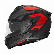 NOX N304S Carver 2024, matte black, red, size 2XL - Motorbike Helmet
