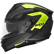 NOX N304S Carver 2024, matte black, yellow, size XS - Motorbike Helmet