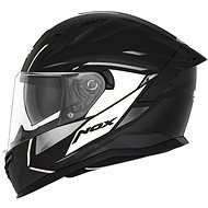 NOX N401 Xeno 2024, černá matná, bílá, velikost XL - Motorbike Helmet